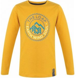 Loap BILONG Chlapčenské tričko, žltá, veľkosť
