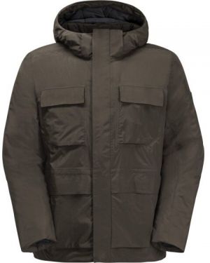 Jack Wolfskin TEXTOR UTILITY Pánska outdoorová bunda, khaki, veľkosť
