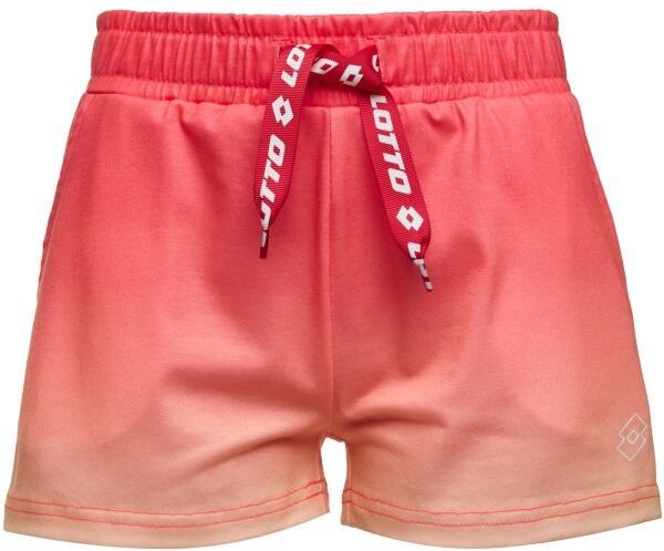 Lotto MULIAN Dievčenské úpletové šortky, ružová, veľkosť 152-158