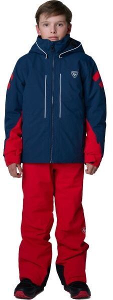 Rossignol BOY SKI JKT Juniorská lyžiarska bunda, čierna, veľkosť 10Y