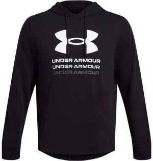 Under Armour RIVAL Pánska mikina, čierna, veľkosť