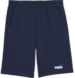 Puma ESS + 2 COL SHORTS 10 Pánske kraťasy, tmavo modrá, veľkosť