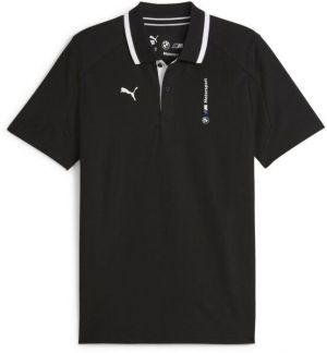 Puma BMW MMS POLO Pánske polo tričko, čierna, veľkosť