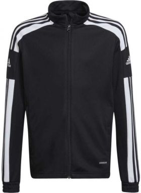 adidas SQUADRA 21 TRAINING TRACK TOP Juniorská futbalová bunda, čierna, veľkosť