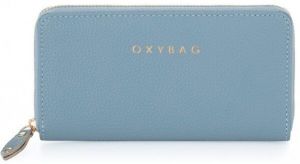 Oxybag MONY L LEATHER Dámska peňaženka, modrá, veľkosť