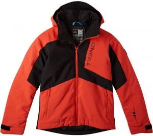 O'Neill HAMMER JR JACKET Detská lyžiarska/snowboardová bunda, červená, veľkosť