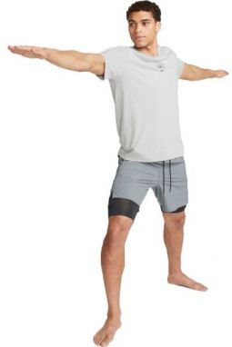 Nike UNLIMITED Pánske šortky, sivá, veľkosť XXL