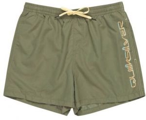 Quiksilver BEHIND WAVES Pánske plavky, khaki, veľkosť