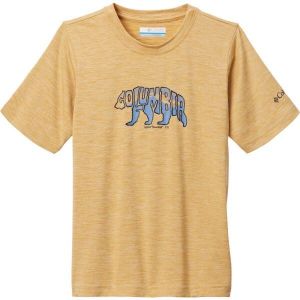 Columbia MOUNT ECHO™ SHORT SLEEVE GRAPHIC SHIRT Detské tričko, žltá, veľkosť