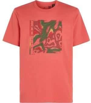 O'Neill TRVLR SERIES Pánske tričko, červená, veľkosť