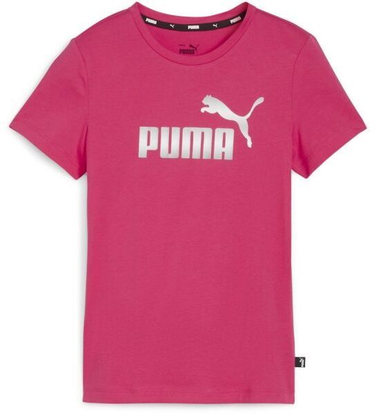 Puma ESSENTIALS LOGO TEE G Dievčenské tričko, ružová, veľkosť