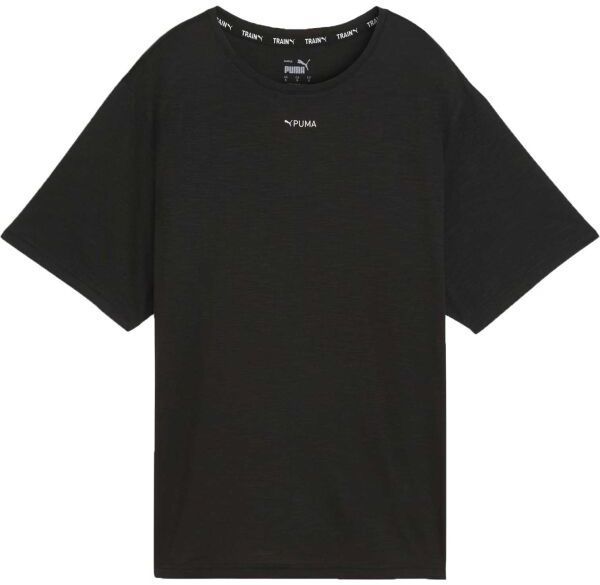 Puma GRAPHIC OVERSIZED PUMA FIT TEE Dámske športové tričko, čierna, veľkosť