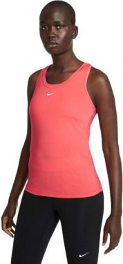 Nike ONE DF SLIM TANK W Dámske športové tielko, ružová, veľkosť