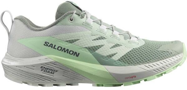 Salomon SENSE RIDE 5 W Dámska obuv na trailový beh;, zelená, veľkosť 37 1/3