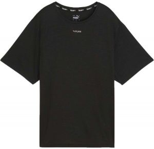 Puma GRAPHIC OVERSIZED PUMA FIT TEE Dámske športové tričko, čierna, veľkosť