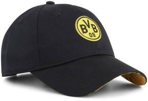 Puma BORUSSIE DORTMUND FAN BASEBALL CAP Šiltovka, čierna, veľkosť