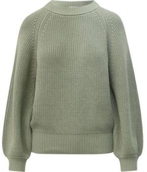 s.Oliver RL KNITTED PULLOVER Dámsky sveter, zelená, veľkosť