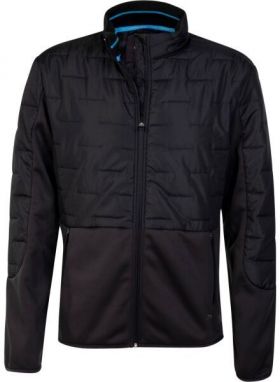 GREGNORMAN MEN QUILTED JACKET Pánska golfová bunda, čierna, veľkosť