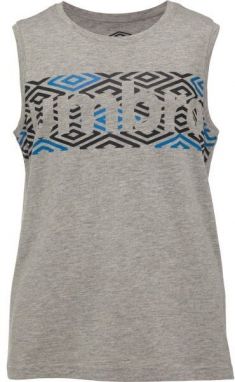 Umbro YORK Chlapčenské tielko, sivá, veľkosť 140-146