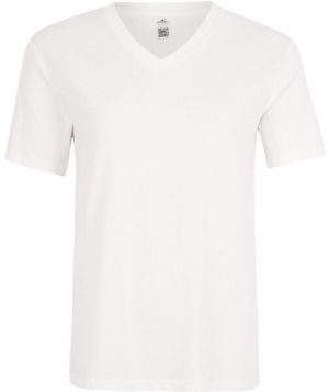 O'Neill ESSENTIALS V-NECK T-SHIRT Dámske tričko, biela, veľkosť