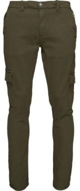 BLEND TWISTER JOG Pánske nohavice, khaki, veľkosť 38x32