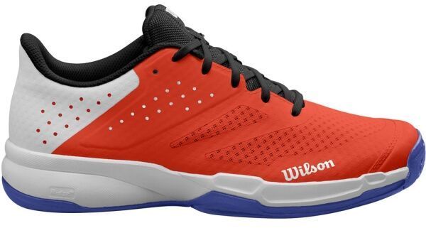 Wilson KAOS STROKE Pánska tenisová obuv, červená, veľkosť 41 1/3
