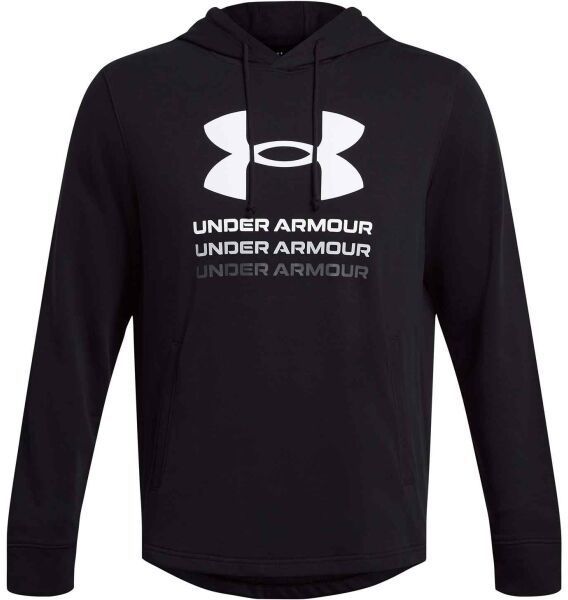 Under Armour RIVAL Pánska mikina, čierna, veľkosť L