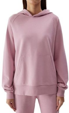 4F SWEATSHIRT BASIC Dámska mikina, ružová, veľkosť