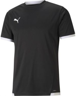 Puma TEAM LIGA JERSEY Pánske futbalové tričko, čierna, veľkosť