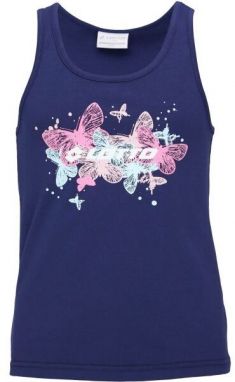 Lotto MEADIE Dievčenské tielko, tmavo modrá, veľkosť 128-134