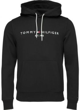 Tommy Hilfiger WCC TOMMY LOGO Pánska mikina, čierna, veľkosť