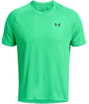 Under Armour TECH TEXTURED Pánske tričko, zelená, veľkosť