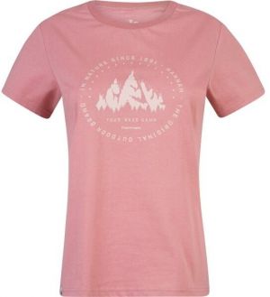 Hannah ARIA Dámske bavlnené tričko, ružová, veľkosť