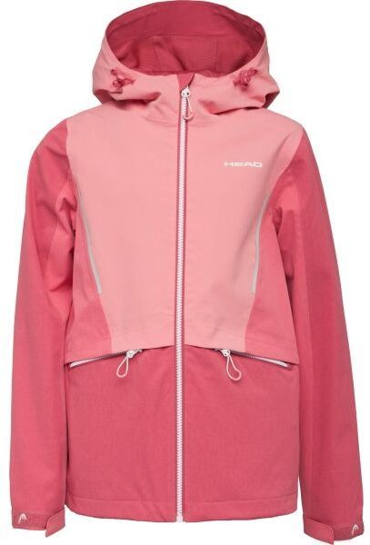 Head ODEL Dievčenská  bunda, ružová, veľkosť 116-122