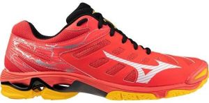 Mizuno WAVE VOLTAGE Pánska volejbalová obuv, červená, veľkosť 44