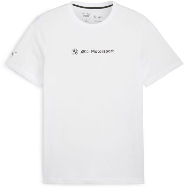 Puma BMW M MOTORSPORT MMS GRAPHIC TEE Pánske tričko, biela, veľkosť