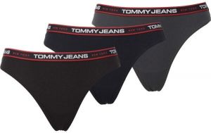 Tommy Hilfiger NEW YORK PACK-3P THONG Dámske tangá, mix, veľkosť