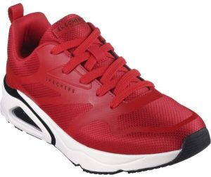 Skechers TRES-AIR UNO Pánska voľnočasová obuv, červená, veľkosť