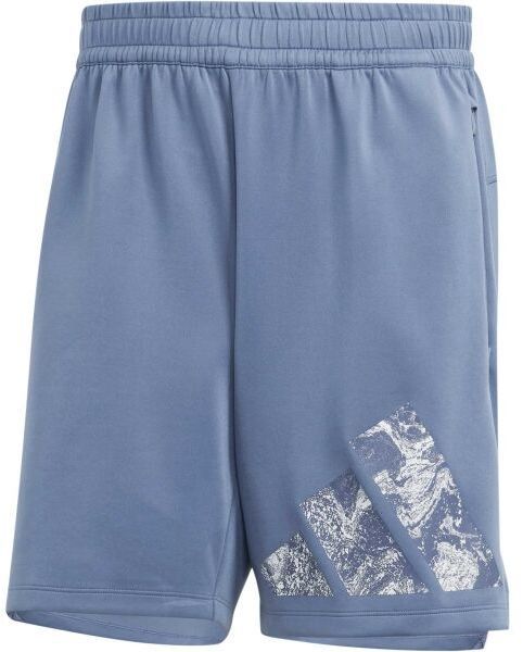 adidas WORKOUT LOGO SHORTS Pánske športové šortky, tmavo sivá, veľkosť XXL 9