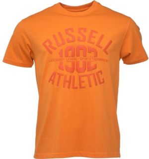 Russell Athletic T-SHIRT M Pánske tričko, oranžová, veľkosť