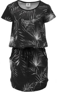 Russell Athletic PALMA BLACK Dámske šaty, čierna, veľkosť