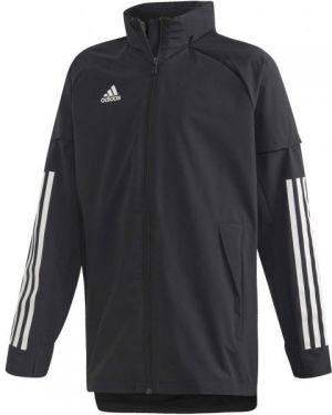 adidas CON20 AW JKT Y Juniorská športová bunda, čierna, veľkosť