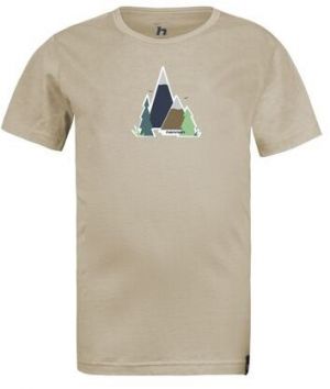 Hannah RANDY JR Chlapčenské tričko, béžová, veľkosť 110-116