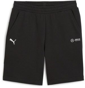 Puma MERCEDES-AMG PETRONAS F1 ESSENTIALS SHORTS Pánske kraťasy, čierna, veľkosť