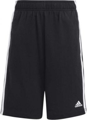 adidas 3S KN SHORT Chlapčenské kraťasy, čierna, veľkosť