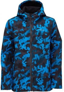 Lewro YORDAN Chlapčenská softshellová bunda, modrá, veľkosť