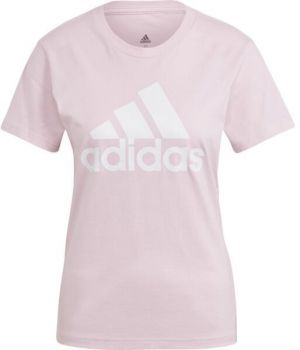 adidas LOUNGEWEAR ESSENTIALS LOGO Dámske tričko, ružová, veľkosť