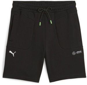 Puma MERCEDES-AMG PETRONAS F1 ESSENTIALS SHORTS Pánske kraťasy, čierna, veľkosť