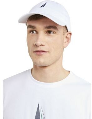 NAUTICA RUCK STRAPBACK Pánska šiltovka, biela, veľkosť UNI