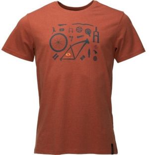 Loap BECHR Pánske tričko, oranžová, veľkosť